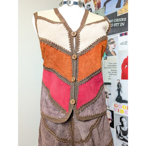 Vintage Western Suede Set - Picture 5 of 10